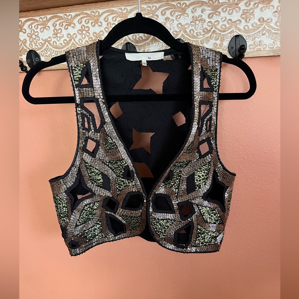 3.1 Phillip Lim Beaded Vest